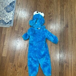 Sesame Street Blue Cookie Monster baby Costume 18-24 months